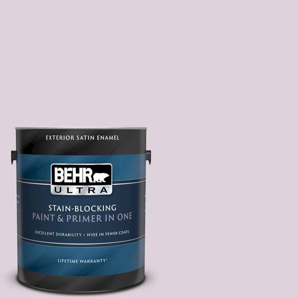 BEHR ULTRA 1 gal. #UL250-14 Mystic Fairy Satin Enamel Exterior Paint and Primer in One