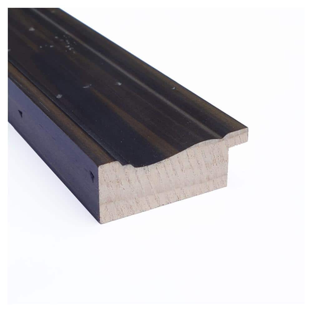 Rustic Pine Brown Narrow Distressed Wood Wall Frame