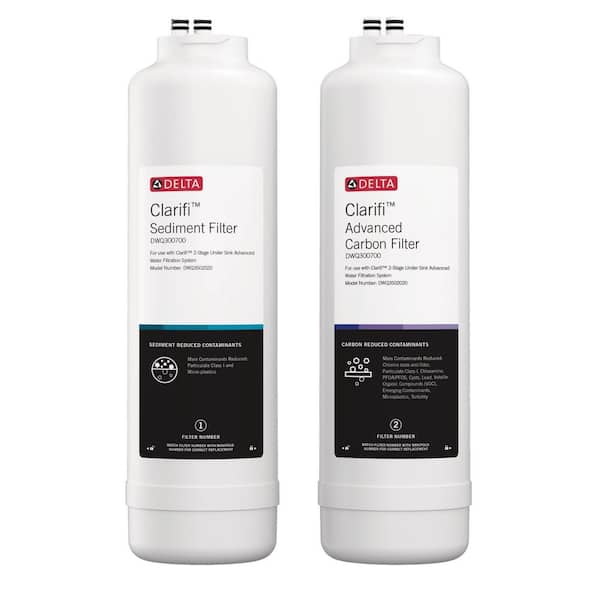Clarifi Sediment and Advanced Carbon Filter Replacement Pack