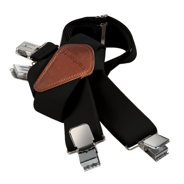 Carhartt Mens Elastic Black Utility Rugged Flex Suspender