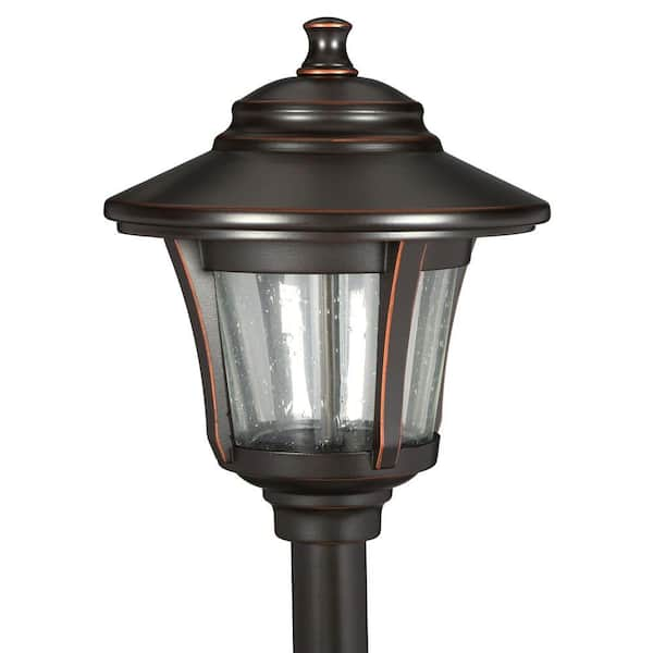 Hampton Bay 10-Watt Equivalent Low Voltage Rustic Bronze LED