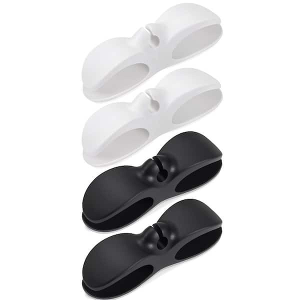 Kitchen Appliance Cord Organizer 4-Piece Silicone Cable Winder Holder Wrapper for Pressure Cooker Mixer Blender