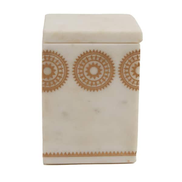 Zuri Bathroom Storage Lidded Jar