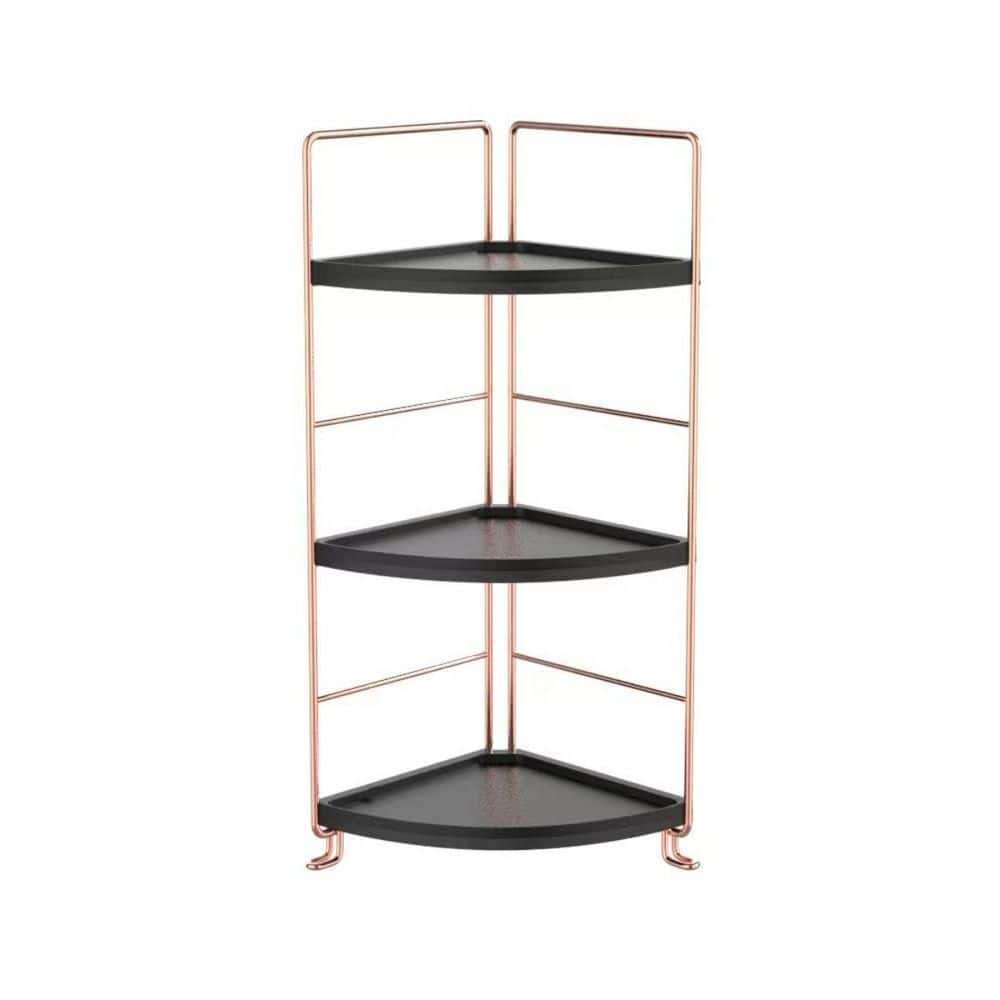 rose gold iron rack 3 tiers