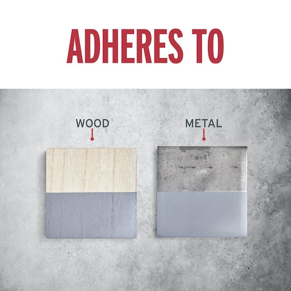 1 qt. Low VOC Protective Enamel Gloss Smoke Gray Interior/Exterior Paint (2-Pack)