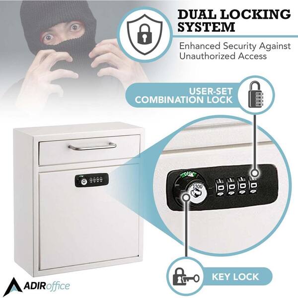 SALSBURY INDUSTRIES 2290-5 Mailbox Lock With 2 Keys - 5 Pack For Aluminum Mailbox Doors