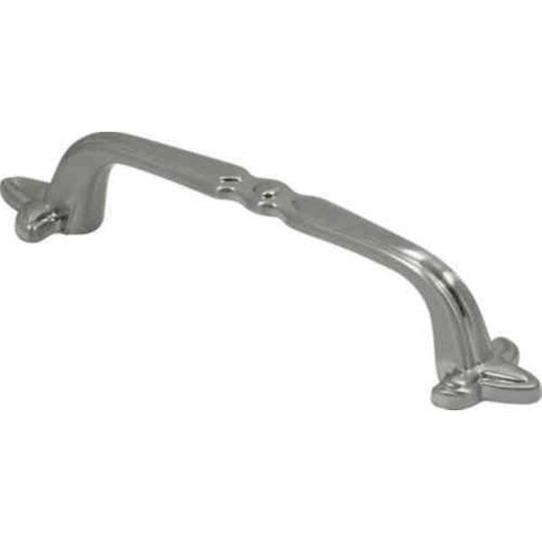 HICKORY HARDWARE Cavalier 3 in. Satin-Nickel Center-to-Center Pull