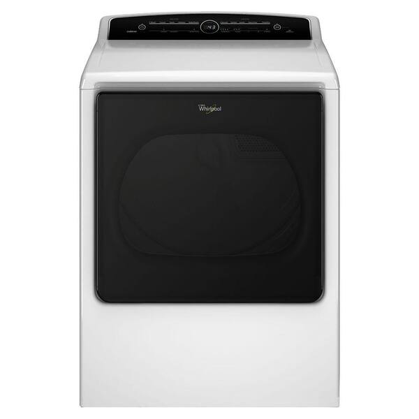 Whirlpool 8.8 cu. ft. 120-Volt High-Efficiency White Gas Vented Dryer with Advanced Moisture Sensing and Intuitive Touch Controls