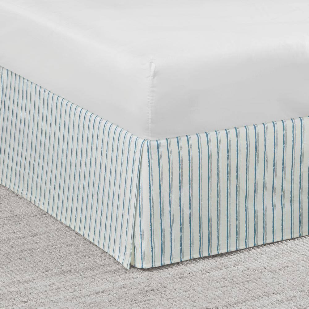 Nautical Blue Cotton Reversible Queen Comforter Set
