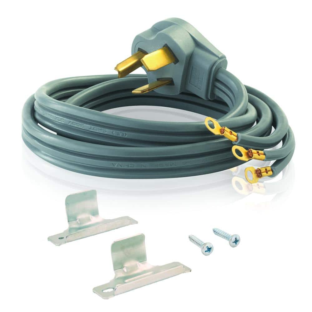 4 ft. 3-Prong 30 Amp Dryer Cord