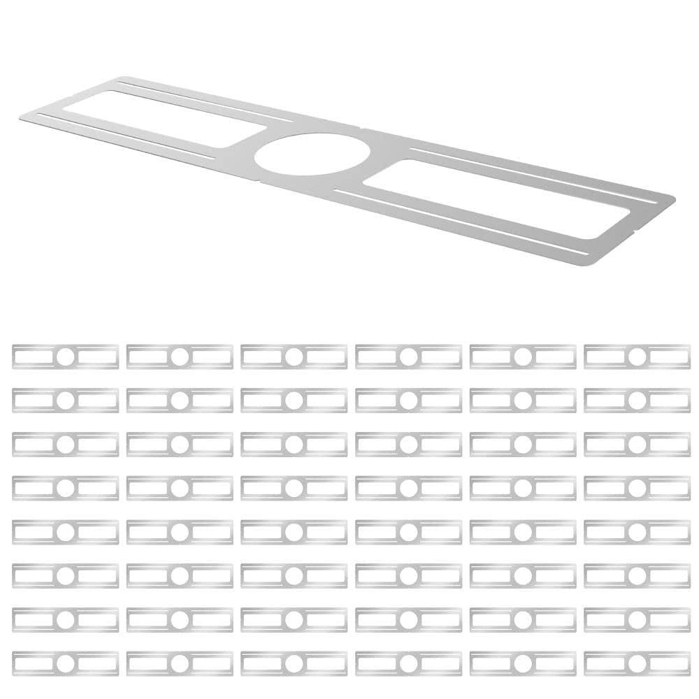 New Construction Mounting Plate,4.2 in. Mounting Frame for Round Canless Recessed Fixtures (48-pack) price history on PriceWatchPro