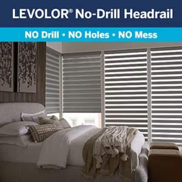 No Drill Banded Shades
