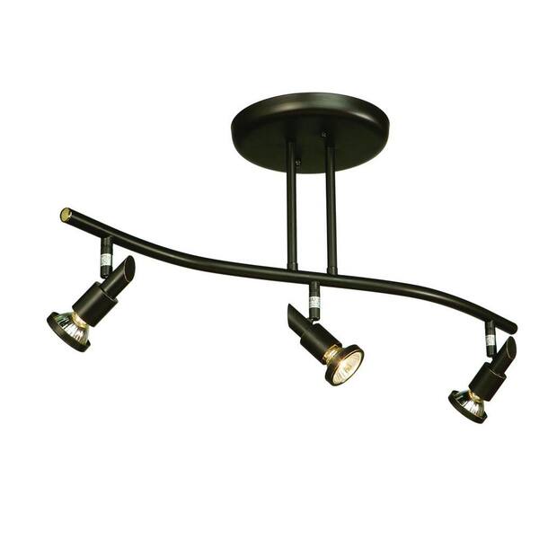 ARTCRAFT Buchwald 3-Light Oil-Rubbed Bronze Track Lighting Kit