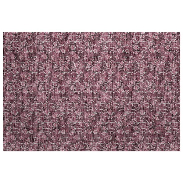 Dream Shag Premium Machine Washable Abstract ADS692 Olive 3 ft. x 4 ft. Area Rug