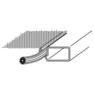 Retentor De Tela Prime-Line MP7573 - Vinil Preto | 4.5 Metros | Para Telas E Mosquiteiros