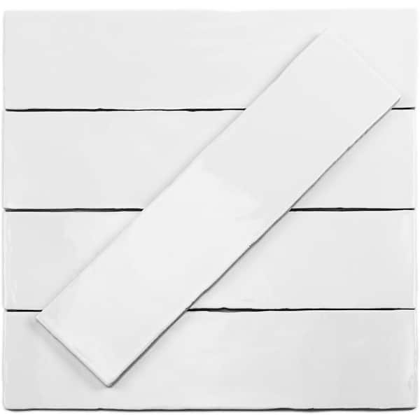 Ivy Hill Tile Catalina White 3 in. x 12 in. x 8 mm Ceramic Wall Subway Tile (44-Pieces 10.76 sq.ft./case) Ivy Hill Tile Catalina White 3 in. x 12 in. x 8 mm Ceramic Wall Subway Tile (44-Pieces 10.76 sq.ft./case)