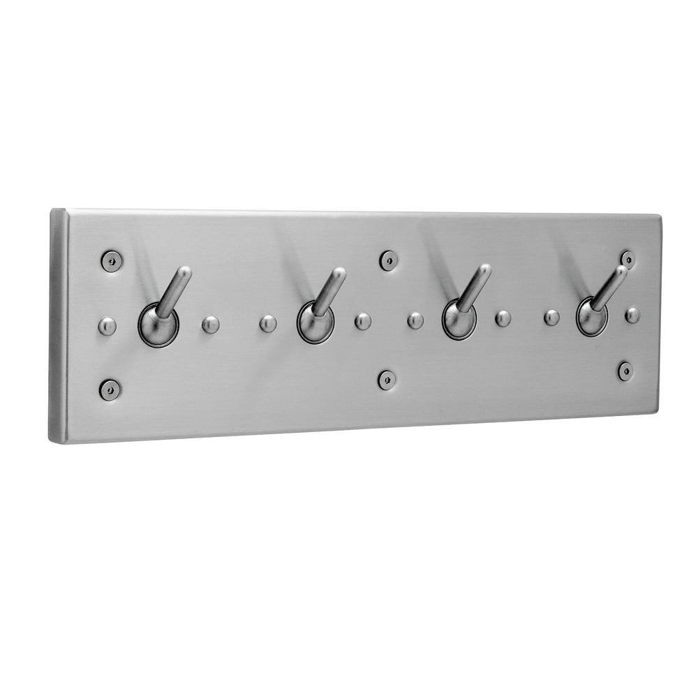 J-Hooks Robe/Towel Hook Bath Hardware Accessory in Stainless Steel