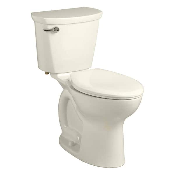 American Standard Cadet Pro 2-Piece 1.28 GPF Single Flush Chair Height Elongated Toilet with 10 in. Rough-In in Linen