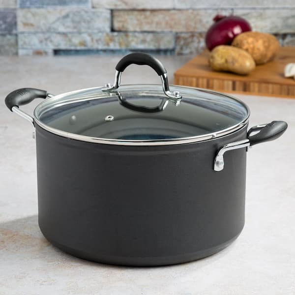 STOCK POT WITH LID D24 INDUCTION - SYMPHONY-COOKING