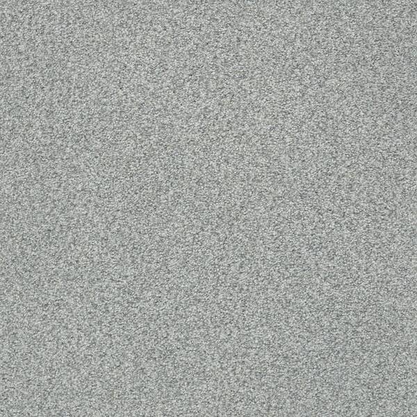 Lifeproof Karma II - Stonehenge - Gray 50.5 oz. Nylon Texture Installed Carpet