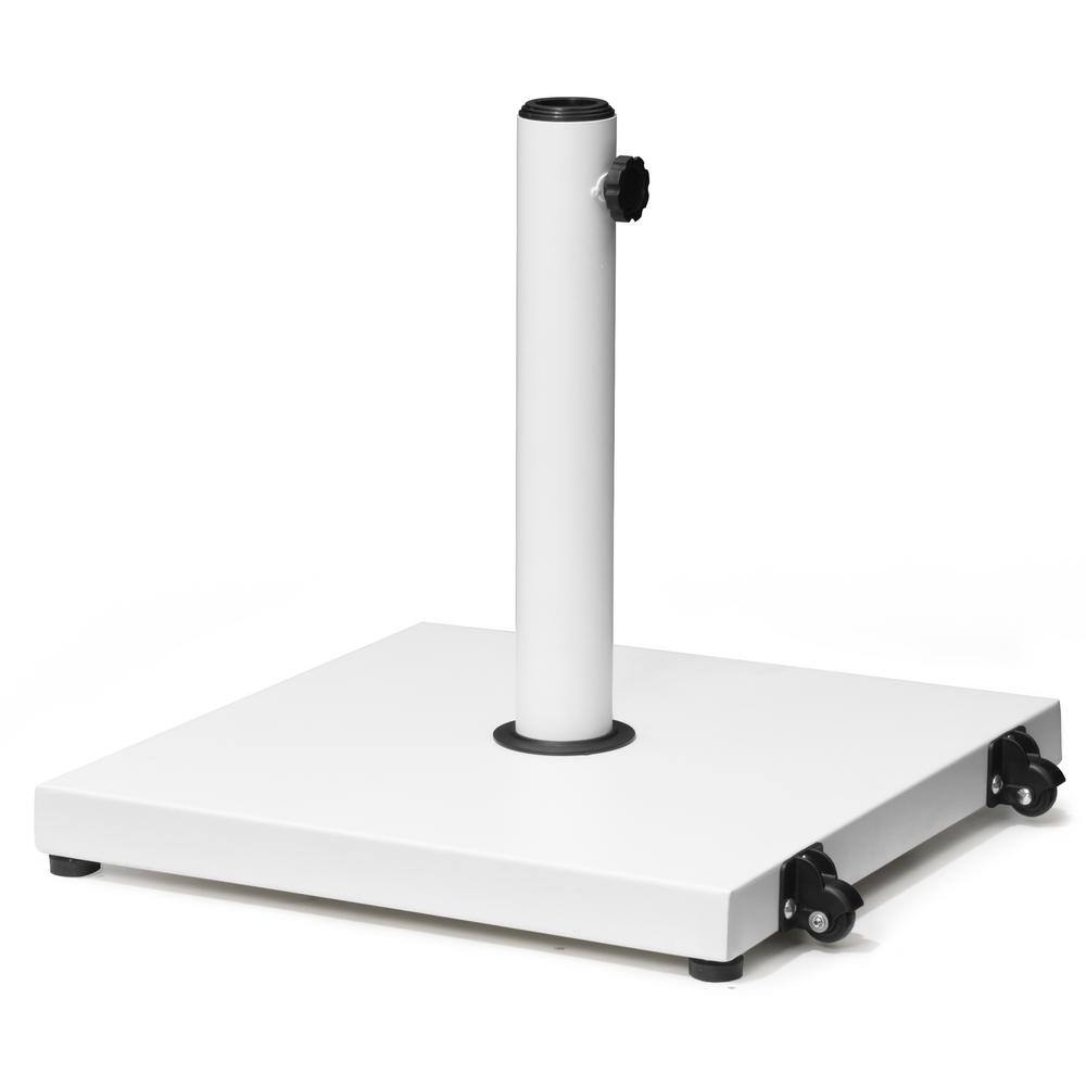 Reviews for Pellebant 40 lbs. Outdoor Patio Umbrella Base with Wheels ...