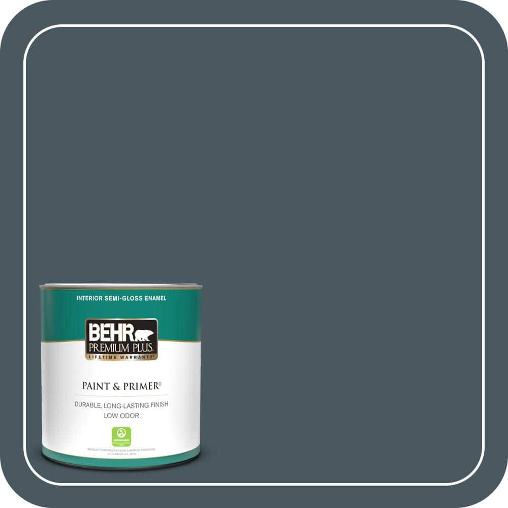 1 qt. #S470-7 Undersea Semi-Gloss Enamel Low Odor Interior Paint & Primer price history on PriceWatchPro