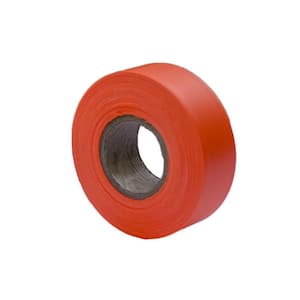 1-3/16 in. x 150 ft. Fluorescent Orange Flagging Tape (12-pack)