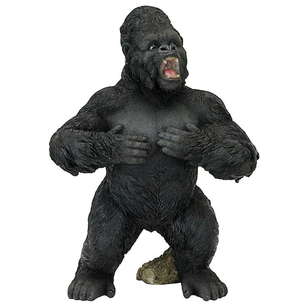 Design Toscano 14.5 in. H Great Ape Monster Jungle Animal Large Statue