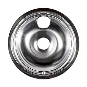 8 in. Chrome Drip Bowl for GE Electric Ranges