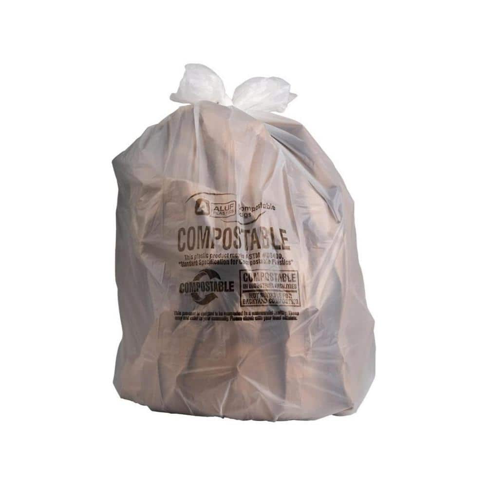 Compostable Trash Bags, 1.2 Gallon, 125 Total Count, Sturty Kitchen Fo –  Grefusion Compostable Bags