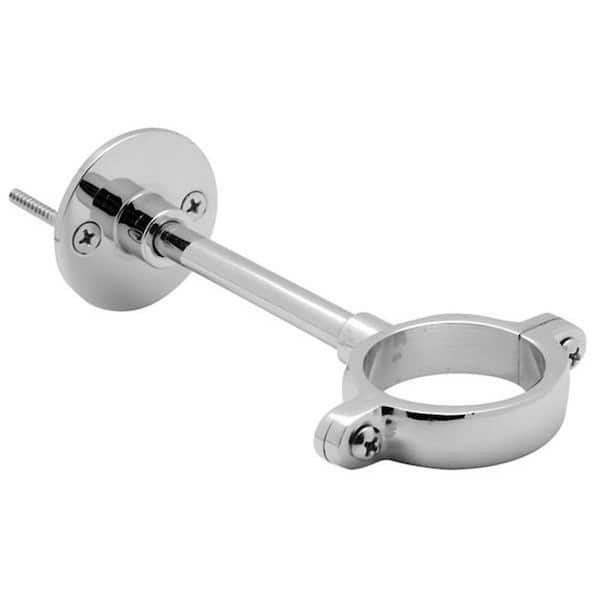 Zurn 5 in. Split Ring Pipe Support in Chrome-Plated Brass
