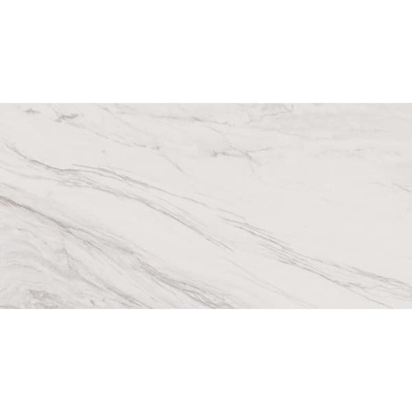 Daltile Calacatta Radiance Quartz MSI Pietra Calacatta 12 X 24