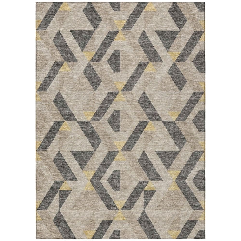 Chantille Machine Washable Indoor/Outdoor Abstract ACN2962 Gray 9 ft. x 12 ft. Area Rug price history on PriceWatchPro