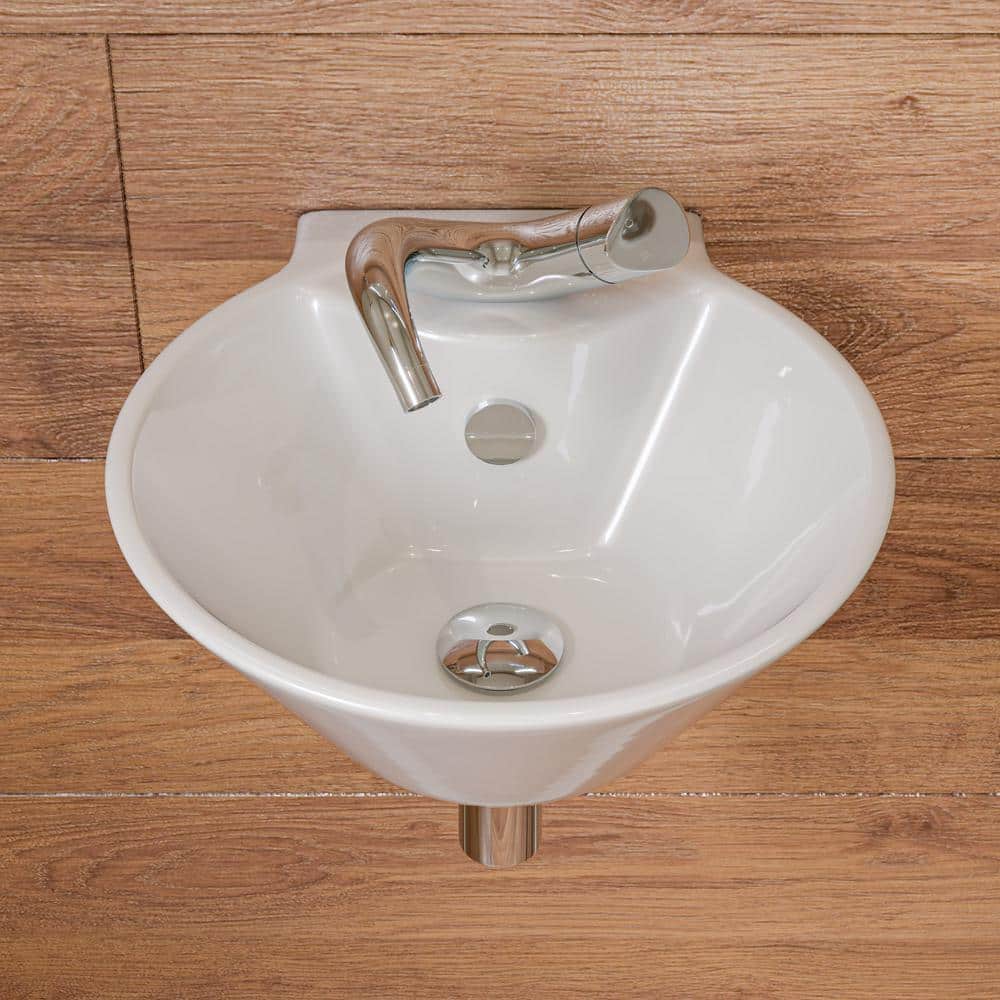 Wave Polished Chrome Single Lever Bathroom Faucet
