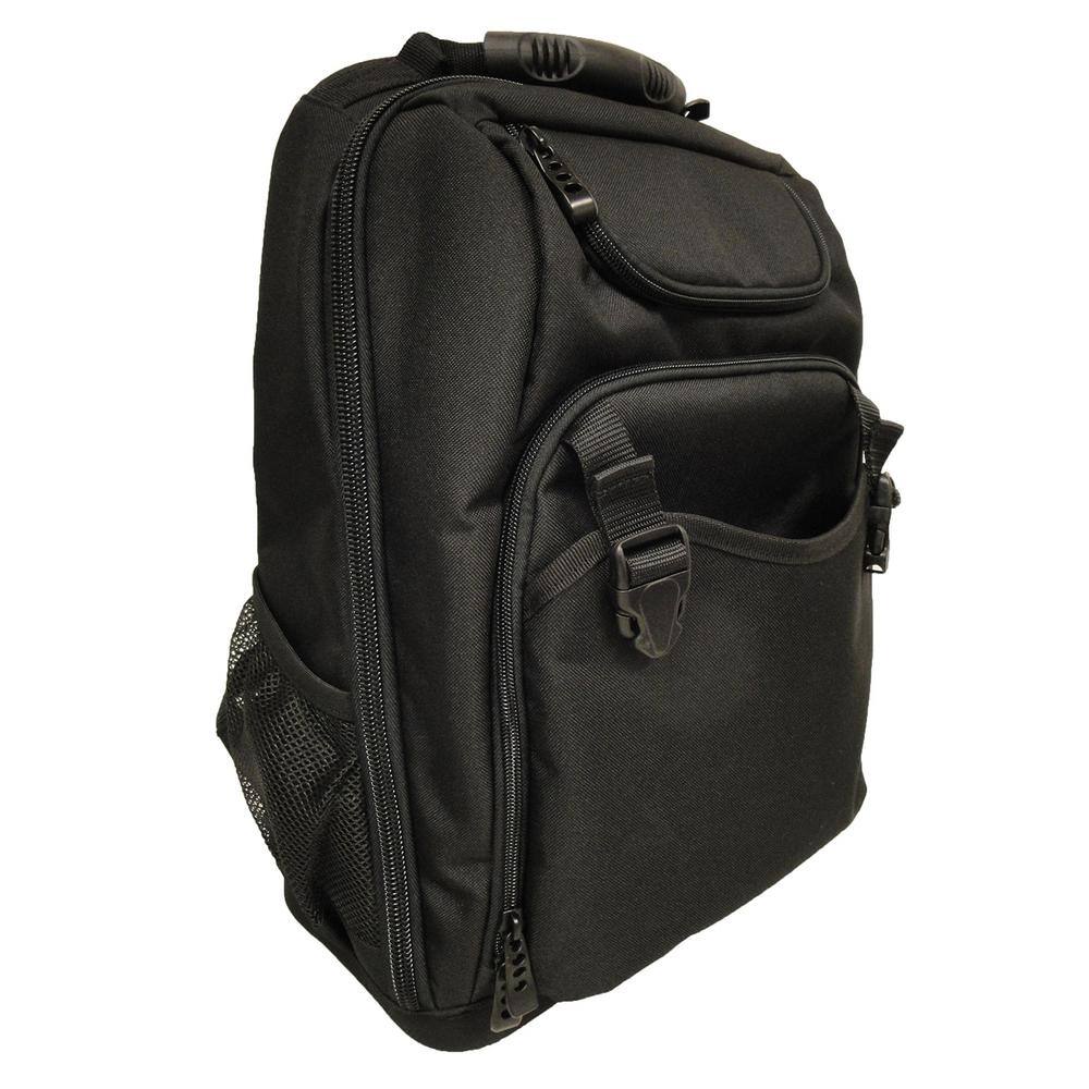 18 in. Tool Bag Backpack in Black 82172N17 The Home Depot