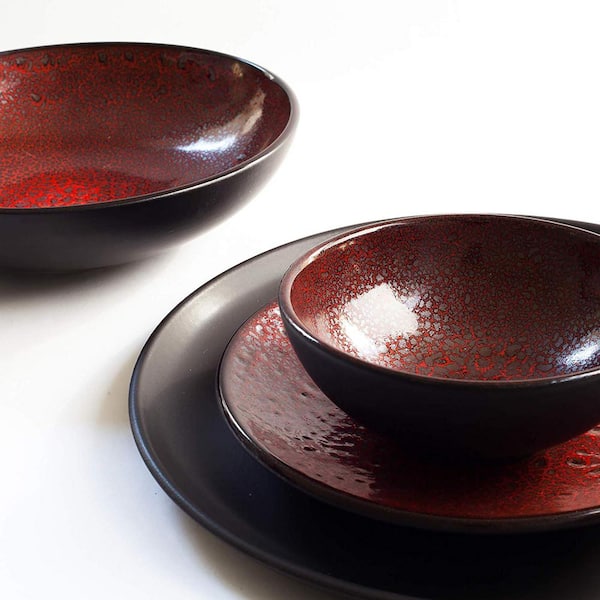 Carthage.Co Zaghwan 4-Piece Place Setting, Saffron