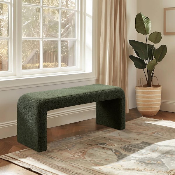 INK+IVY Steve Green 52 in. Bedroom Bench