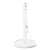 simplehuman Tension Arm Standing White Stainless Steel Paper Towel Holder  KT1186 - The Home Depot