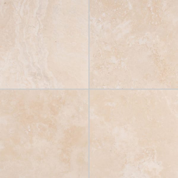 MSI Tuscany Beige 18 in. x 18 in. Honed Travertine Stone Look Floor and Wall Tile (2.25 sq. ft./Each)