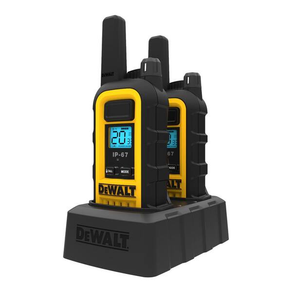 dewalt walkie talkie headset