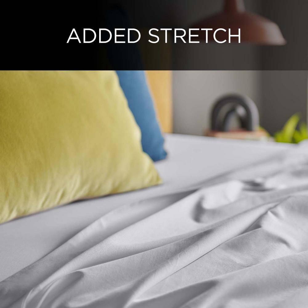 Twin XL Silver Mist Egyptian Cotton Sheet Set