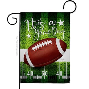 Team Sports America New Orleans Saints NFL Vintage Linen House Flag - 28”W  x 44”H Indoor Outdoor Double Sided Decor Flag for Football Fans