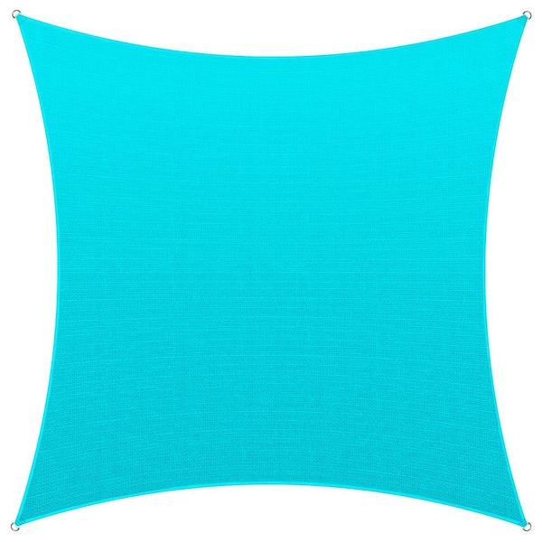 Amgo Ft X Ft Turquoise Square Shade Sail Square Turquoise