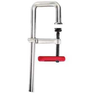 J Series 12 in. Capacity Step-Over Clamp with 5-1/2 in. Throat Depth, Step-Over Up To 4 in.