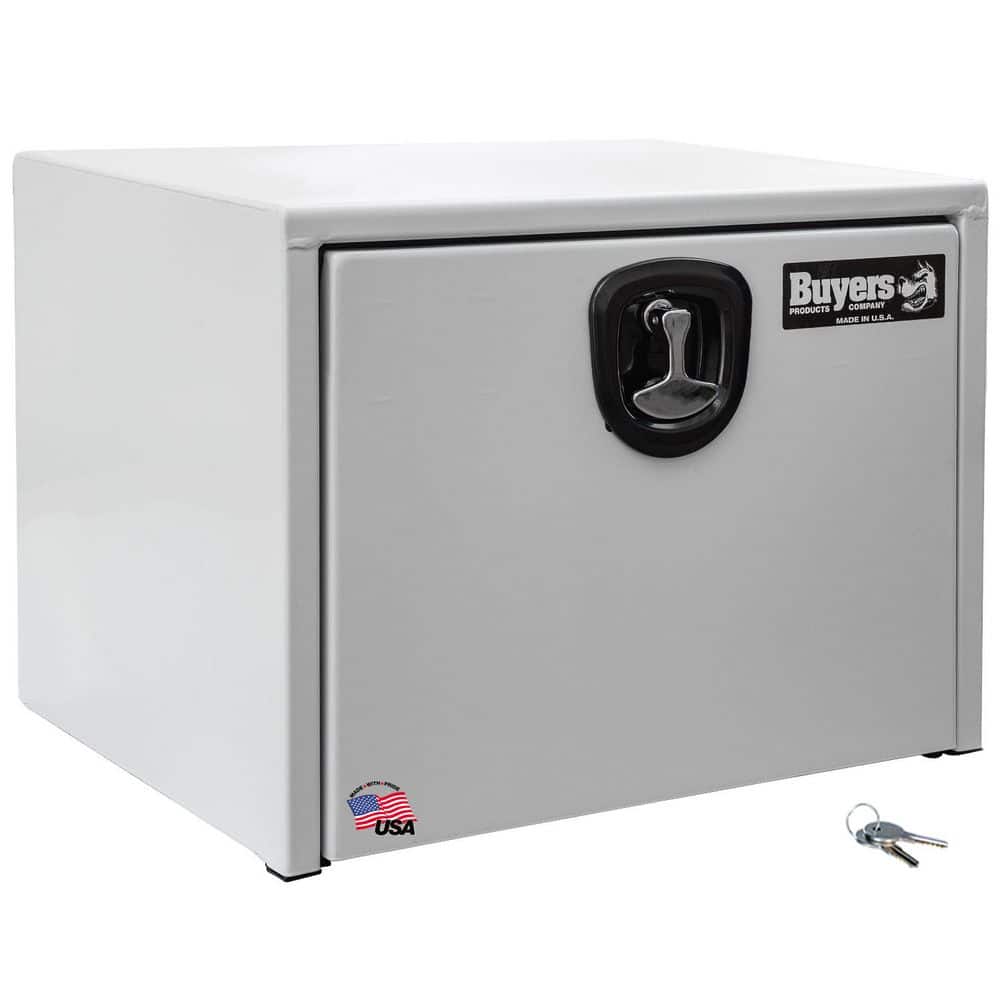 18 in. x 18 in. x 24 in. White Steel Underbody Truck Tool Box price history on PriceWatchPro
