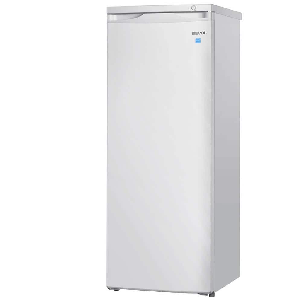5.8 cu. ft. Manual Defrost Freestanding Upright Freezer in White