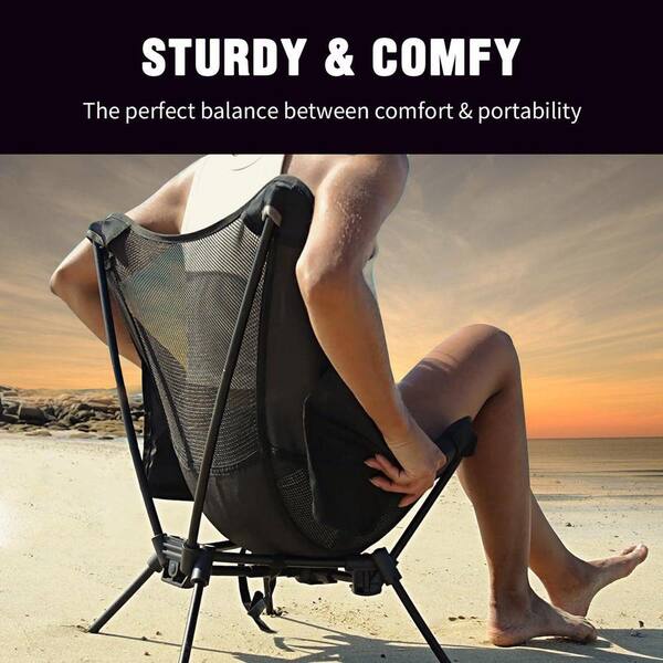 MOEPISY Portable Camping Chair Backpacking Chair-Compact