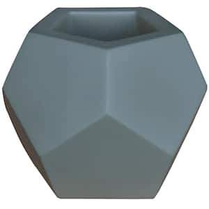 Enoch 3.5 in. x 3.5 in. x 2.9 in. Grey Concrete Planter Pot with Drainage Hole