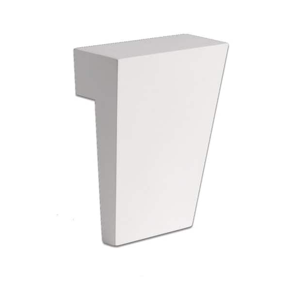 7 in. x 8 7/8 in. x 2 1/2 in. Polyurethane Keystone for Trim Profiles
