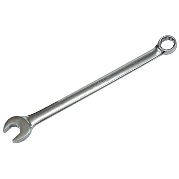 Husky 7/16 in. 12-Point SAE Full Polish Combination Wrench
